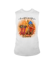 Grateful - RED Goldendoodle Sleeveless Tee tile