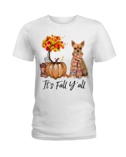It is Fall - Chihuahua 2 Ladies T-Shirt tile