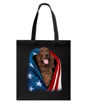 American flag - Irish Setter Tote Bag tile