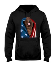 American flag - Irish Setter Hooded Sweatshirt tile