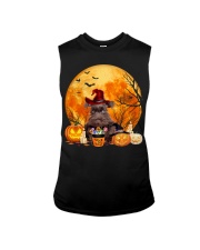 Moon Candy - CHOCOLATE Miniature Schnauzer Sleeveless Tee tile