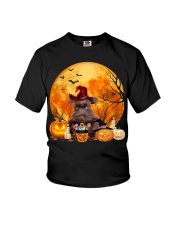 Moon Candy - CHOCOLATE Miniature Schnauzer Youth T-Shirt tile