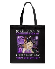 Combination - CREAM Toy Poodle Tote Bag tile