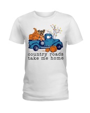 156 Country Roads Yorkshire Ladies T-Shirt tile