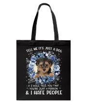 Hate People - Yorkipoo Tote Bag tile