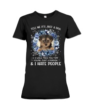 Hate People - Yorkipoo Premium Fit Ladies Tee tile