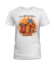Grateful - RED Toy Poodle Ladies T-Shirt tile