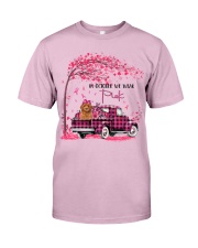 Pink Autumn - RED Miniature Poodle Classic T-Shirt front