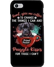 Give Me Coffee - Puggle 2 Phone Case tile
