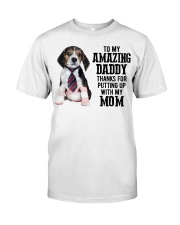 Amazing Daddy - Beagle Classic T-Shirt tile