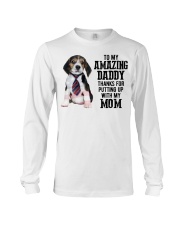 Amazing Daddy - Beagle Long Sleeve Tee tile