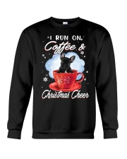 Xmas Coffee - French Bulldog 3 Crewneck Sweatshirt tile