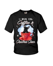Xmas Coffee - French Bulldog 3 Youth T-Shirt tile