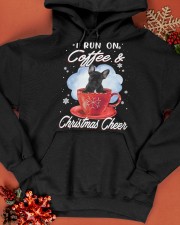 Xmas Coffee - French Bulldog 3 Hooded Sweatshirt apparel-hooded-sweatshirt-lifestyle-front-65