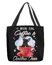Xmas Coffee - French Bulldog 3 All-Over Tote tile