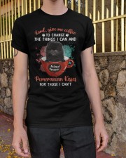 Give Me Coffee - BLACK Pomeranian Classic T-Shirt apparel-classic-tshirt-lifestyle-21