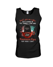 Give Me Coffee - BLACK Pomeranian Unisex Tank tile