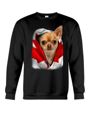 Canada Flag - Chihuahua 1 Crewneck Sweatshirt tile