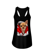Canada Flag - Chihuahua 1 Ladies Flowy Tank tile