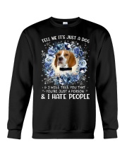 Hate People - English Pointer Crewneck Sweatshirt tile