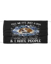Hate People - English Pointer Mask tile