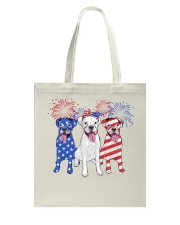 American Boxer Dog Tote Bag tile