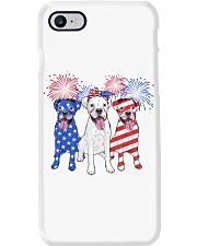 American Boxer Dog Phone Case tile