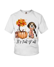 It is Fall - Beagle 1 Youth T-Shirt tile