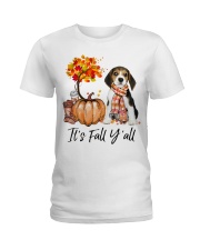 It is Fall - Beagle 1 Ladies T-Shirt tile