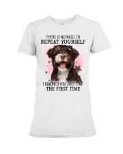 First Time - Havanese 2 Premium Fit Ladies Tee tile