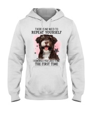 First Time - Havanese 2 Hooded Sweatshirt tile