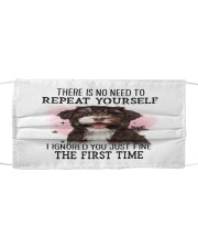 First Time - Havanese 2 Mask tile
