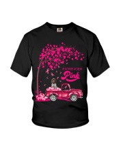 LBN October Pink Truck German Shorthaired Pointer Youth T-Shirt tile