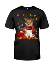 Hot Chocolate - Shetland Sheepdog 2 Classic T-Shirt front