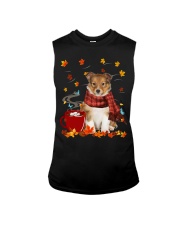 Hot Chocolate - Shetland Sheepdog 2 Sleeveless Tee tile