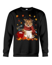 Hot Chocolate - Shetland Sheepdog 2 Crewneck Sweatshirt tile