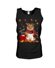 Hot Chocolate - Shetland Sheepdog 2 Unisex Tank tile