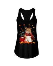 Hot Chocolate - Shetland Sheepdog 2 Ladies Flowy Tank tile
