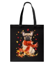 Autumn Scarf - fawn French Bulldog Tote Bag tile