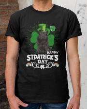 Happy Clover - BLACK Pug 2 Classic T-Shirt apparel-classic-tshirt-lifestyle-30