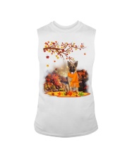 Fall Leaf - German Shepherd 2 Sleeveless Tee tile