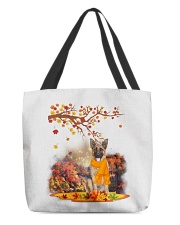 Fall Leaf - German Shepherd 2 All-Over Tote tile
