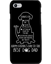 Happy Father Day Dog Dad - Dog Shape Phone Case tile