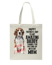 Father Day - Beagle Tote Bag tile