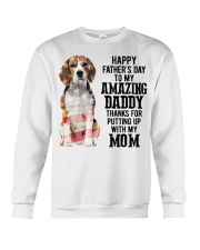 Father Day - Beagle Crewneck Sweatshirt tile