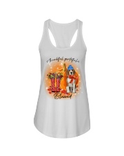 Grateful - beagle Ladies Flowy Tank tile