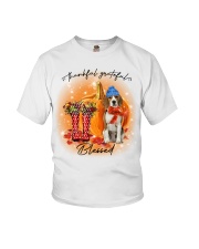 Grateful - beagle Youth T-Shirt tile