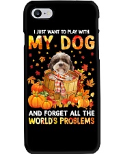 Forget Problems - Lagotto Romagnolo Phone Case tile