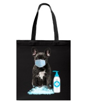 Hand Sanitizer French Bulldog Tote Bag tile