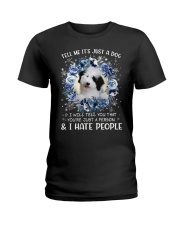 Hate People - Sheepadoodle Ladies T-Shirt tile